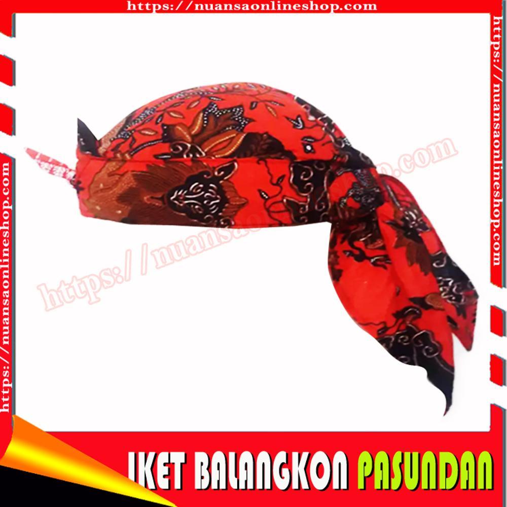 Blangkon Pasundan Jawa Barat Iket Kratonan Tutup Khas Cirebon