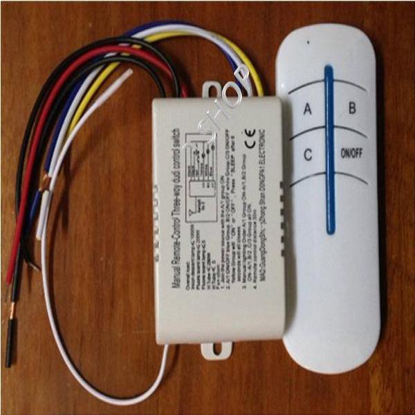 SAKLAR REMOTE 3 CHANNEL - REMOTE CONTROL SWITCH 3 WAY