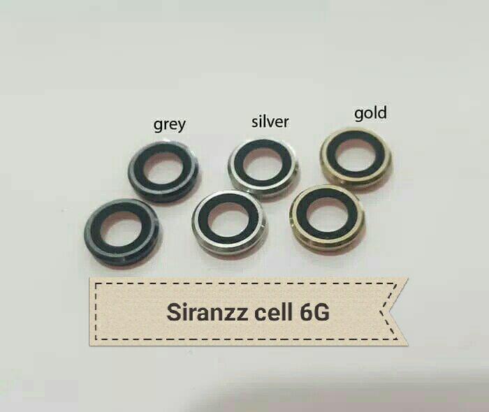 Ring Lens / Kaca Lensa Kamera belakang Iphone 6 / 6G Original