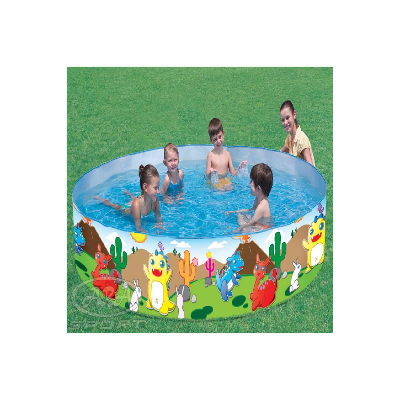 JUAL Kolam Renang Anak Bestway Tanpa Dipompa Dinosaurus 244 Cm #55001
