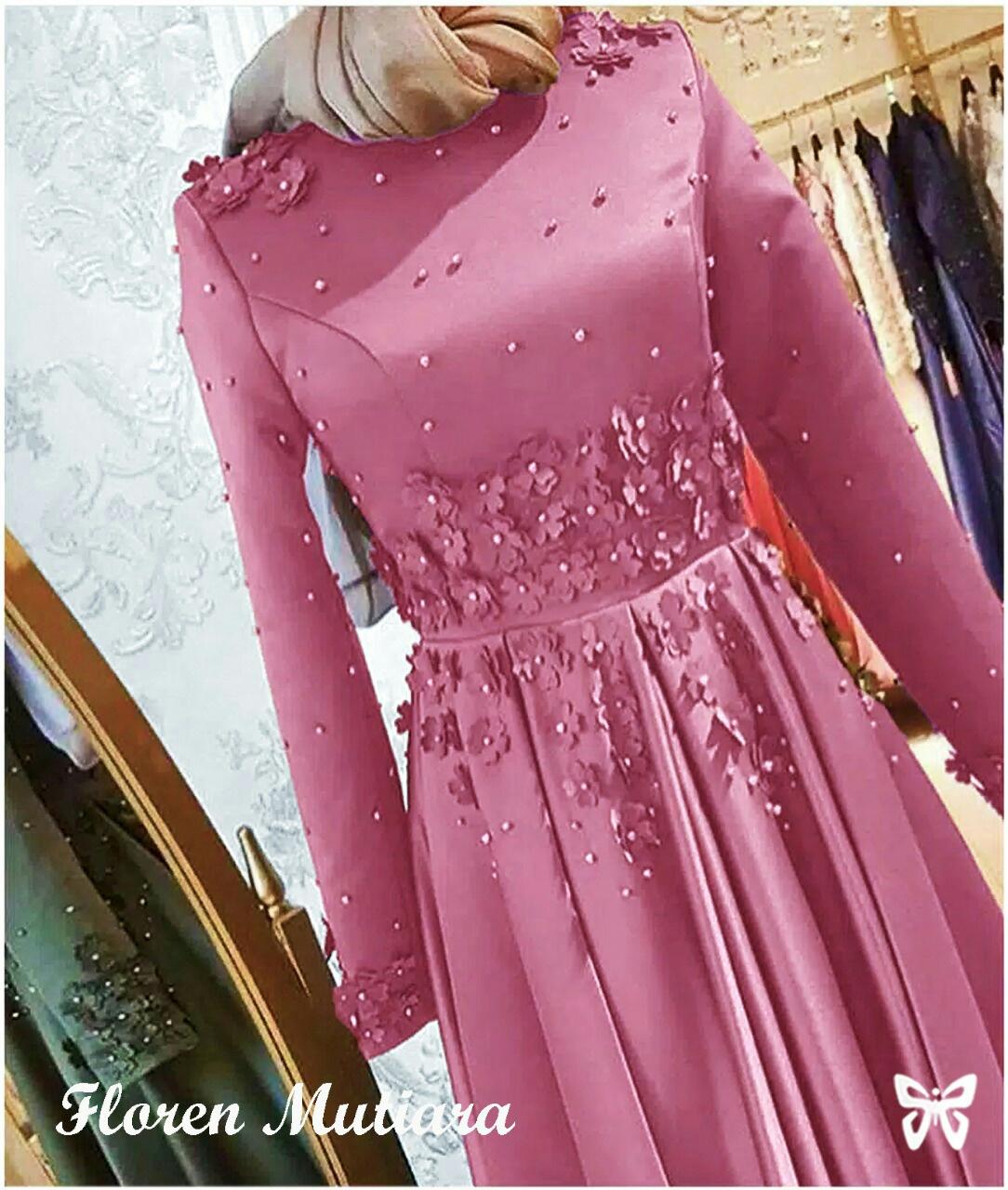 Solok Selatan Collection - Dress Pesta Muslimah / Gamis Syari / Baju Muslim / Baju Pesta Muslimah / Baju Islami