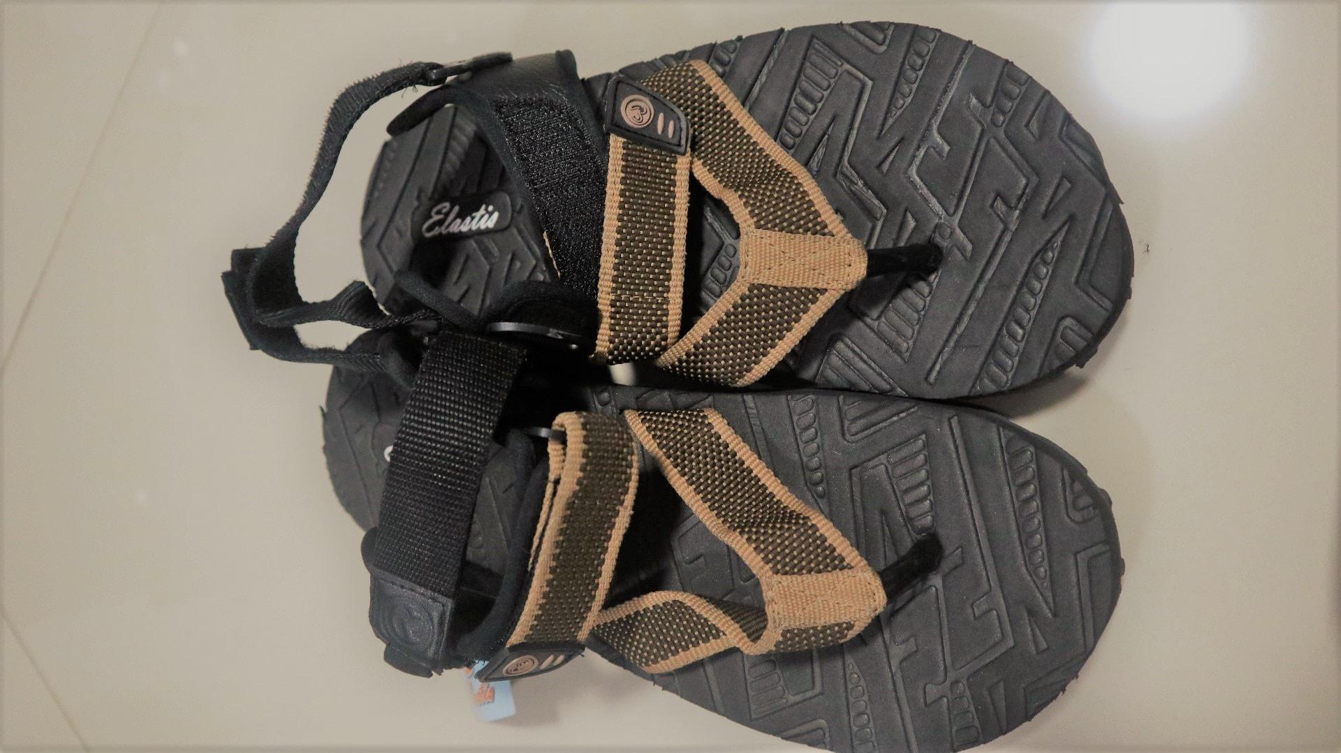 PROMO!! Sendal Gunung Ardiles Elastis MS 01 Sandal Pria Hiking Outdoor MS01 - Cokelat Tua, 39 MURAH / DISKON