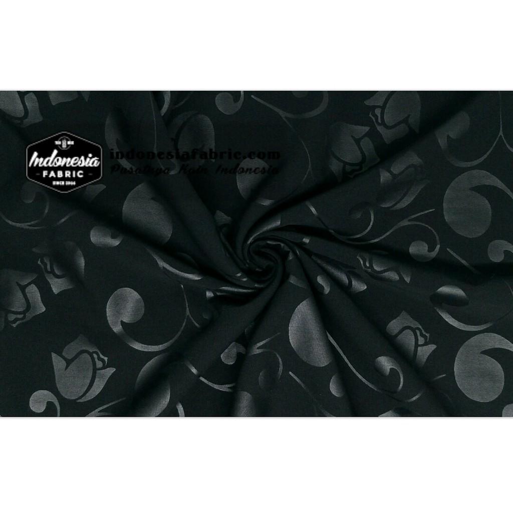 Kain Gamis Kain Wolfis Woolpeach embos emboss motif Rosana per 0.5 mtr