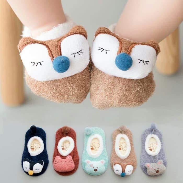 BABY BOOTIES ANIMAL / KAOS KAKI BAYI BONEKA KACAKID (0-12 BULAN)