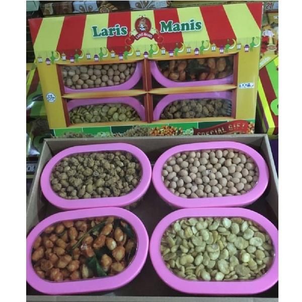 Paket Parcel Kacang Lebaran Laris Manis