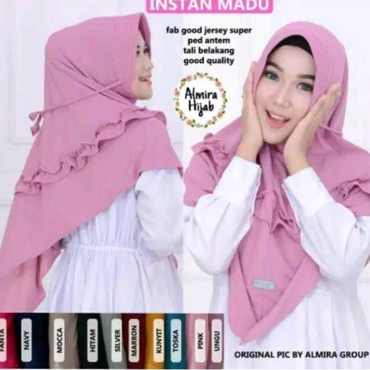 Jilbab instan madu