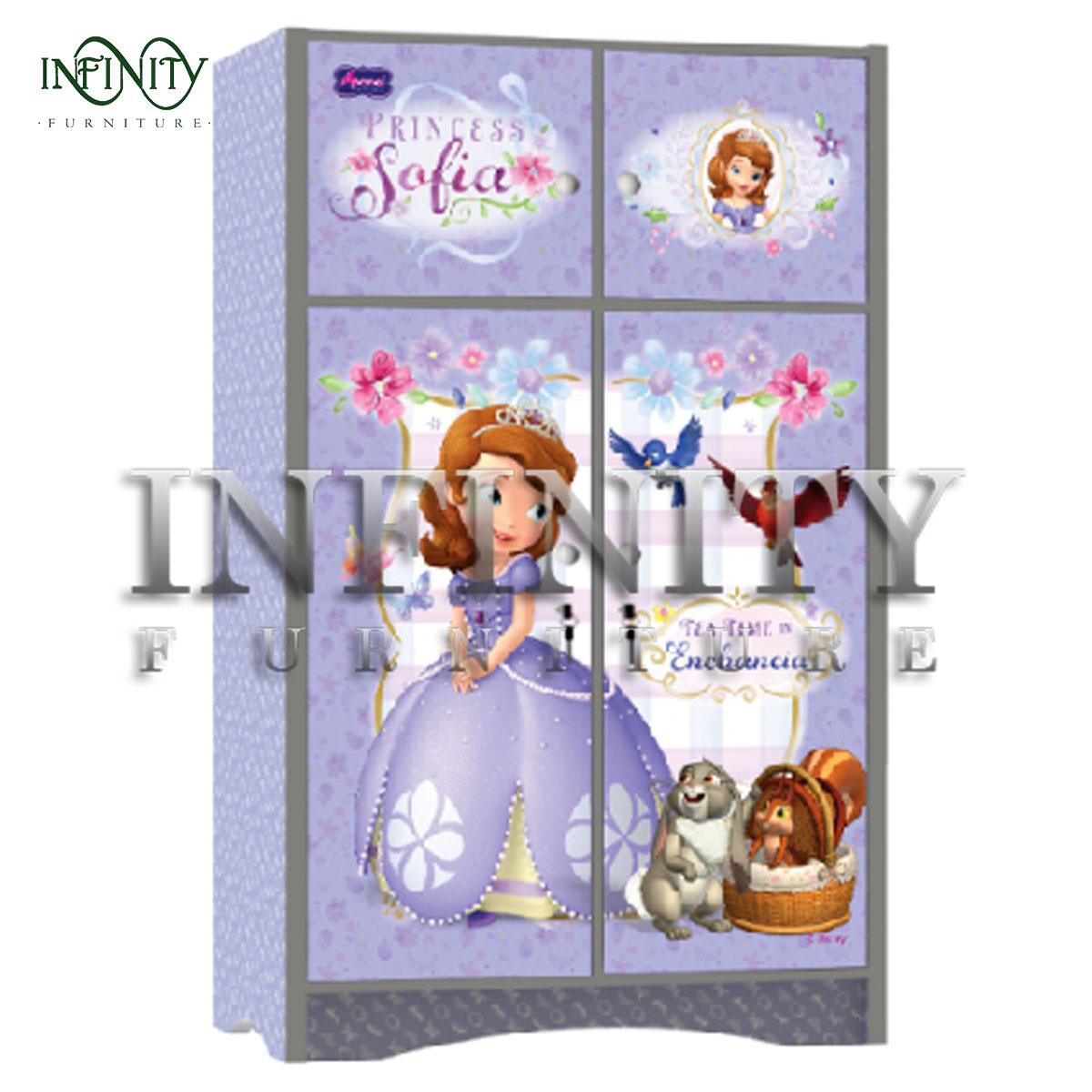 Lemari Pakaian Anak Karakter Sofia The First WD 1911 SEP