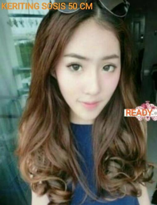 HAIR CLIP KERITING GANTUNG SOSIS 75 CM TERBARU