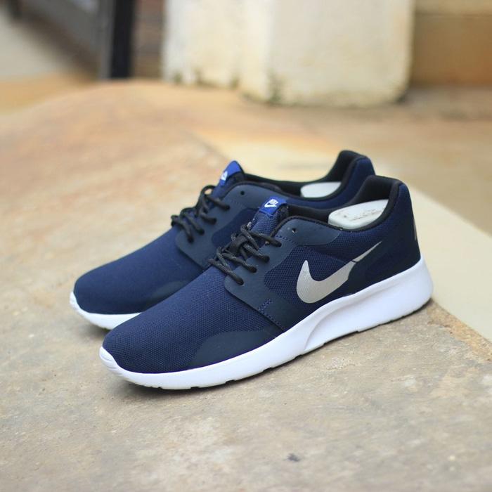 Nike Kaishi Run Navy Silver Sepatu Original BNWB Termurah