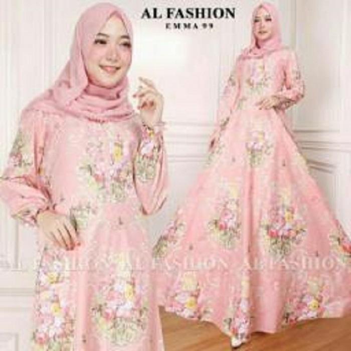 BajuReady 15474 T32 BAJU MUSLIM MAXI DRESS PAKAIAN WANITA DEWASA BUSANA CEWEK BUSUI LENGAN PANJANG BAHAN KATUN JUMBO BIGSIZE BIG SIZE KEKINIAN MURAH TERBARU TERMURAH WARNA SALEM