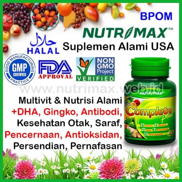 Nutrimax Complete Plus Isi 60 Multivitamin Multi Vitamin