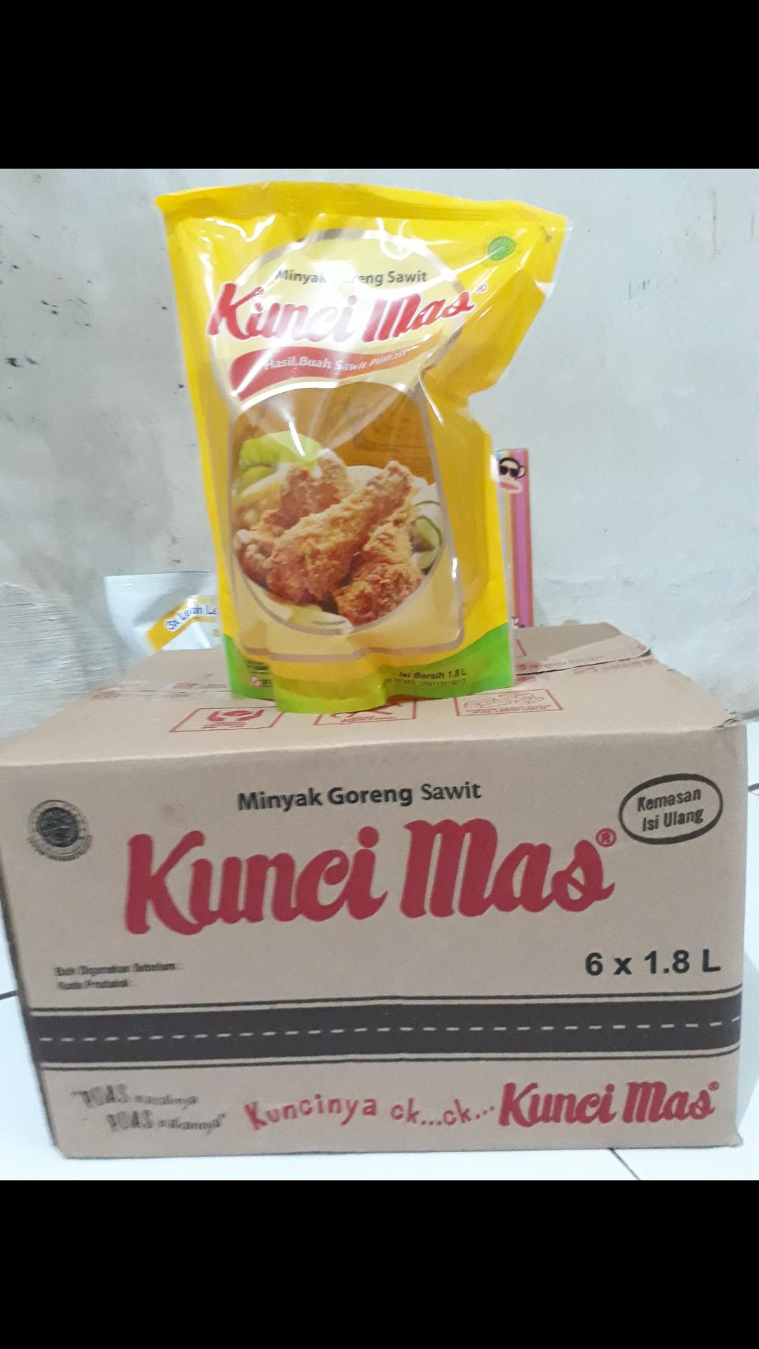 Minyak sayur kunci mas 1,8L