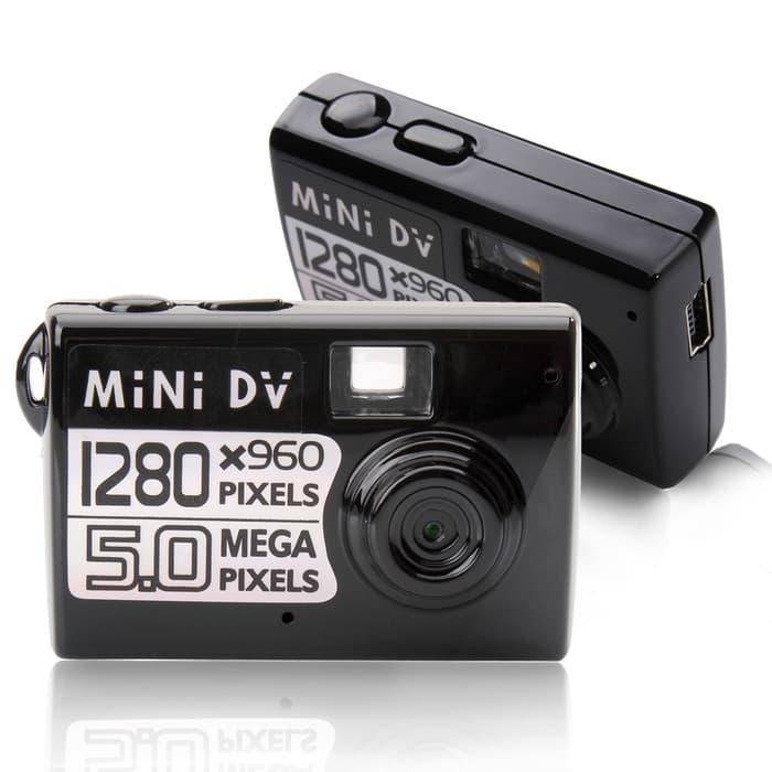 Taff Kamera Mini Digital 5Mp DSLR Spy Cam Pengintai DV