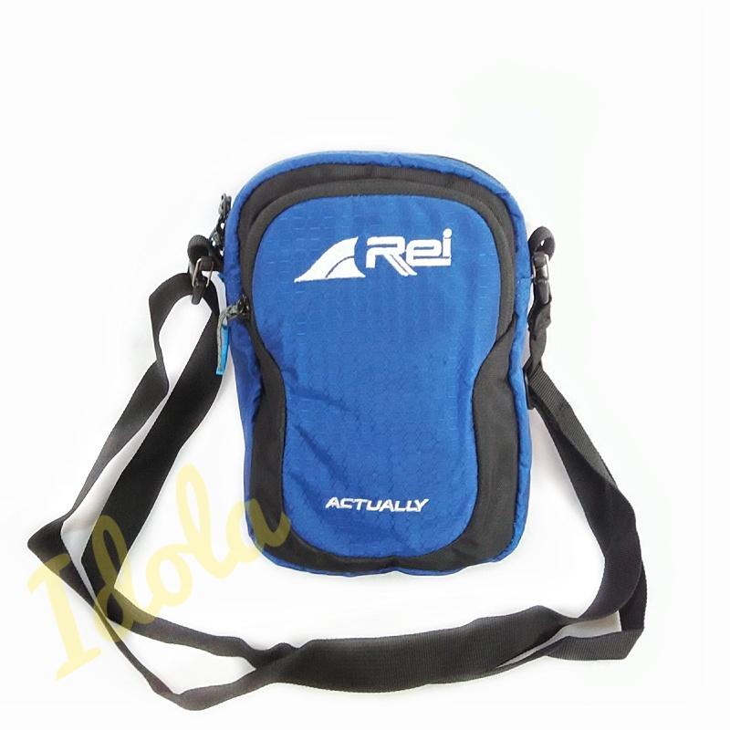 IdolaBags - Tas Selempang Cowok Travel Pouch Tablet REI - Actually Ori - REI20184