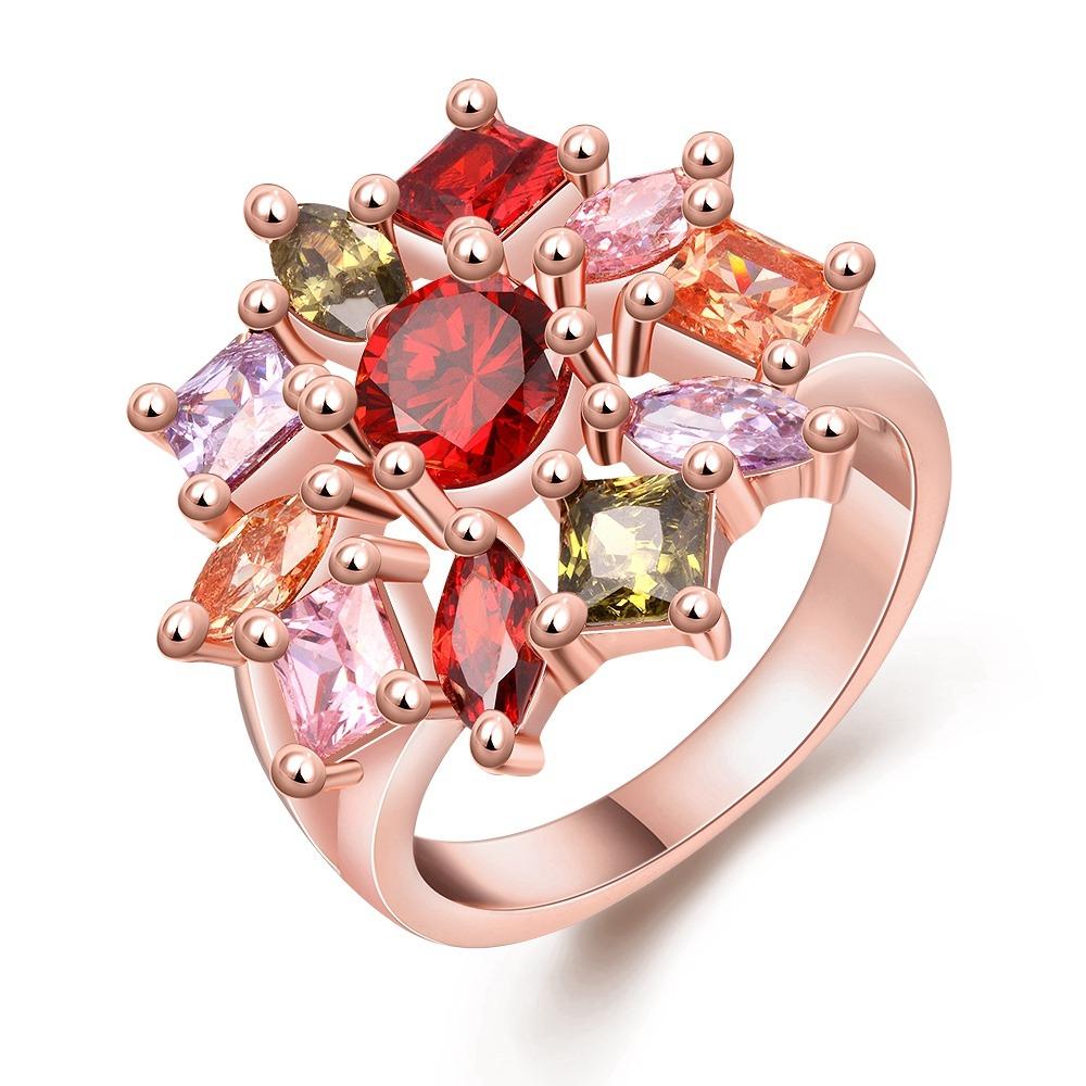 Bella & Co. Classic Ring KZCR220-7 Plated Rose Gold Aksesoris Cincin