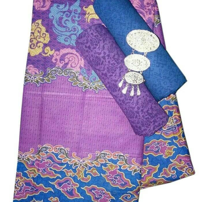 KAIN BATIK 2M- KAIN EMBOS UNTUK BAHAN KEMEJA (KBKE01-03C) HARGA GROSIR
