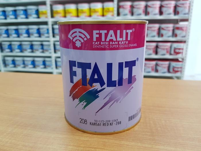 Ready! Cat Ftalit 1 Kg / Cat Kayu Besi / Doff / Matte / Flat Kayu Besi - ready stock