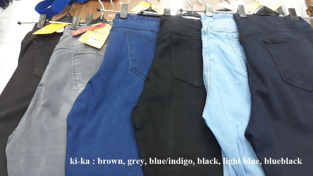 Celana Legging Jeans / Celana Karet / Jegging / Celana Legging / Legging Jeans / Fashion Wanita / Celana Ukuran Besar / Celana Panjang Wanita Jeans / Jins Pinggang Karet / Skinny Jeans/ Celana Jeans Big JUMBO Size 35-38