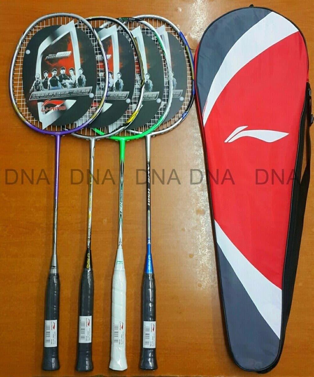 LIMITED EDITION HARGA HEMAT Raket Badminton Li Ning Import Senar Tas