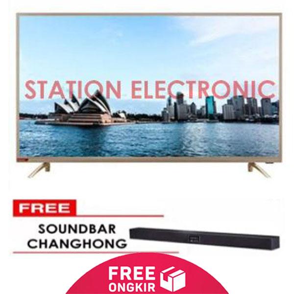 CHANGHONG Full HD Smart Digital plus Free Soundbar LED TV 40