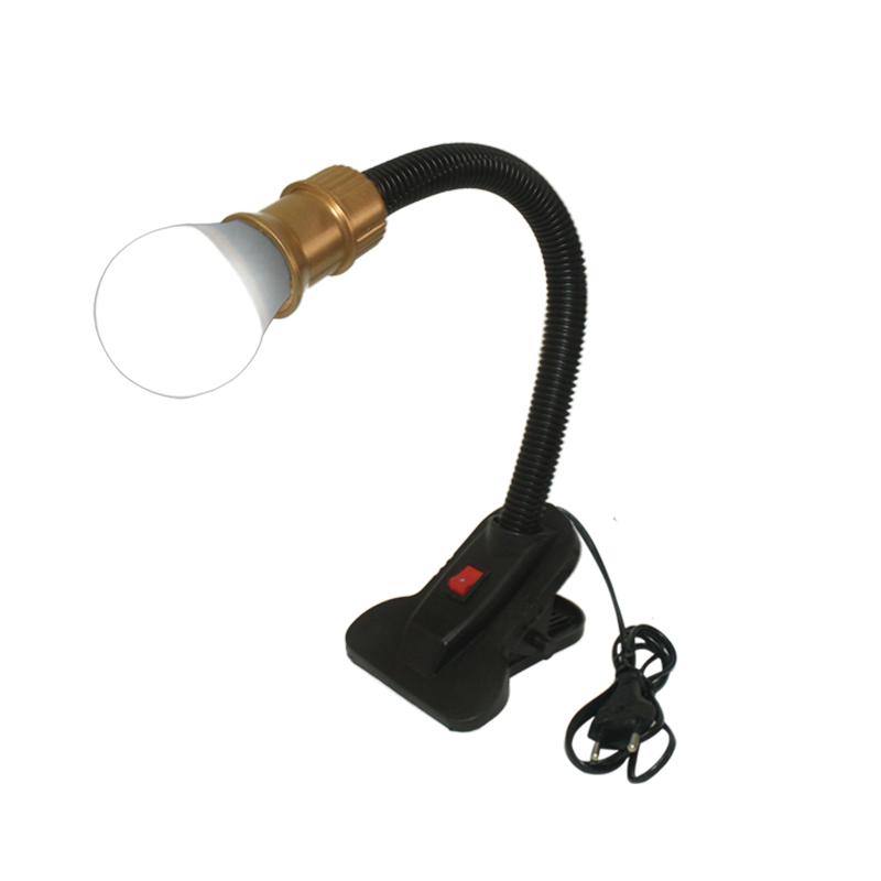 EELIC ELC-J001 LAMPU MEJA -BACA - BELAJAR JEPIT FLEXIBLE BAHAN BERKUALITAS + 1 PCS LED SIPLITE 12 WATT