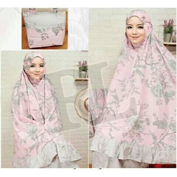 MUKENA ALILA FLOW GREY - MUQEENA