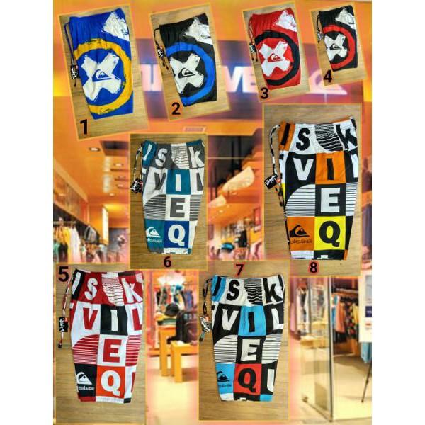 Promo Celana Pendek Celana Pantai Surfing QUIK SILVER Grat Ori / Celana Hawai / Celana Pendek /