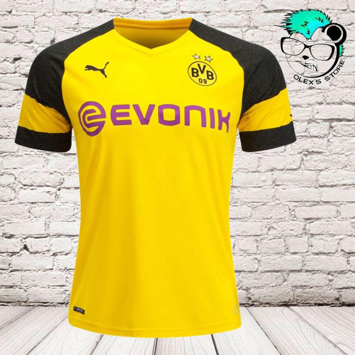 Olexs Jersey / Kaos Bola Dortmund Home 2018/19 Lengan Pendek Terbaru