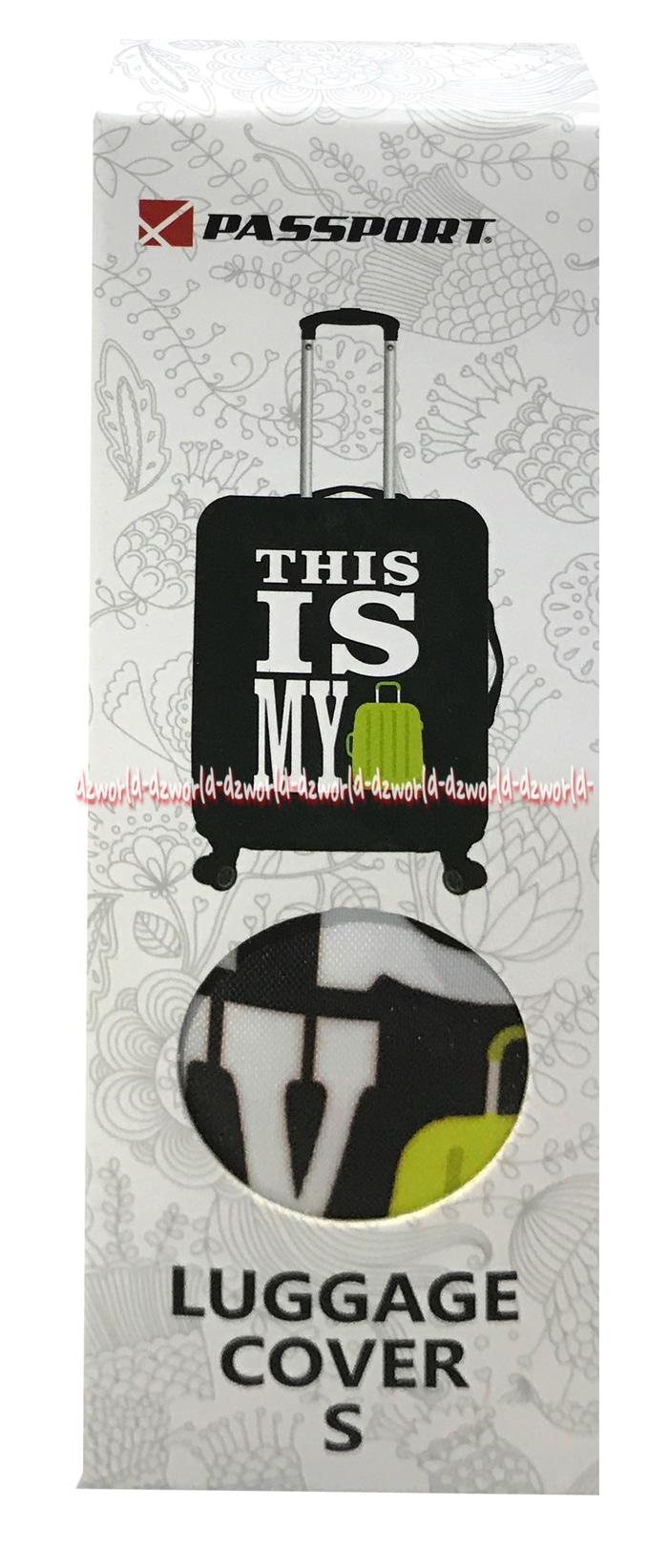HOT SPESIAL!!! Passport Luggage Cover Sarung Koper Motif This Is My Size S Uk 18-22In - hDteRr