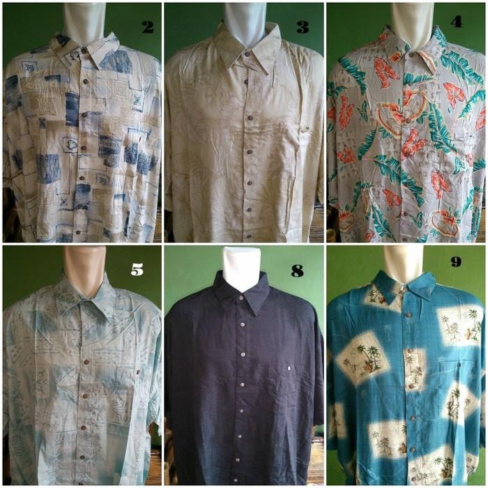 Kemeja Pantai Big Size - Hawaiian Shirts - Baju Pantai Big Size - Gifzxi