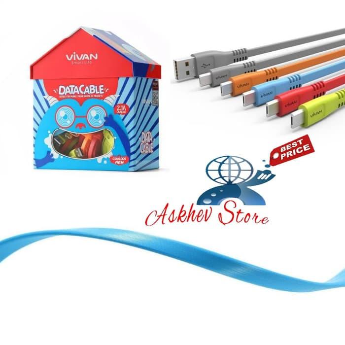 VIVAN Kabel Data Micro to USB CSM100S Cable For Android