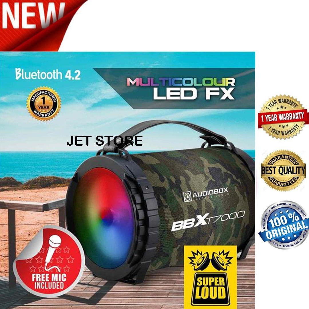 Audiobox BBX T7000 Super Loud - Speaker BLUETOOTH, TF-Card, USB, FM RADIO, AUX IN, with MIC.