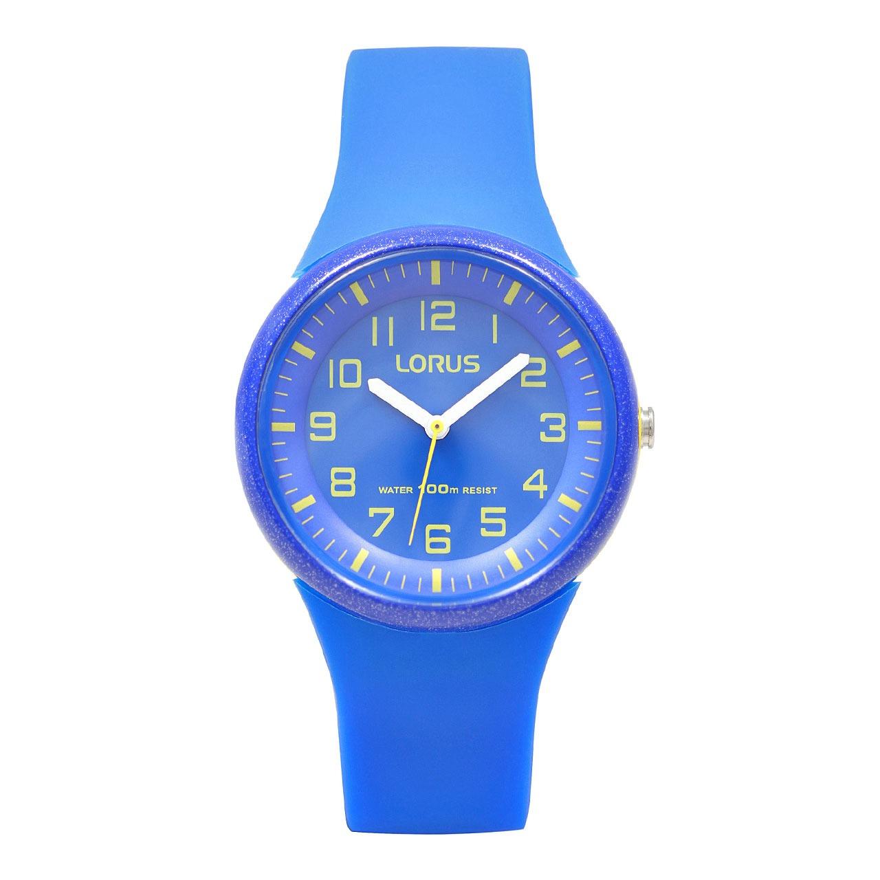 LORUS Jam Tangan Unisex - Blue Yellow - Silicon - RRX51DX9