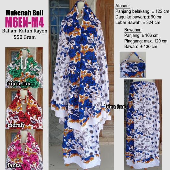 PROMO RAMADHAN - Mukenah bali motif cantik harga murah meriah (M6EN-M3 ungu)