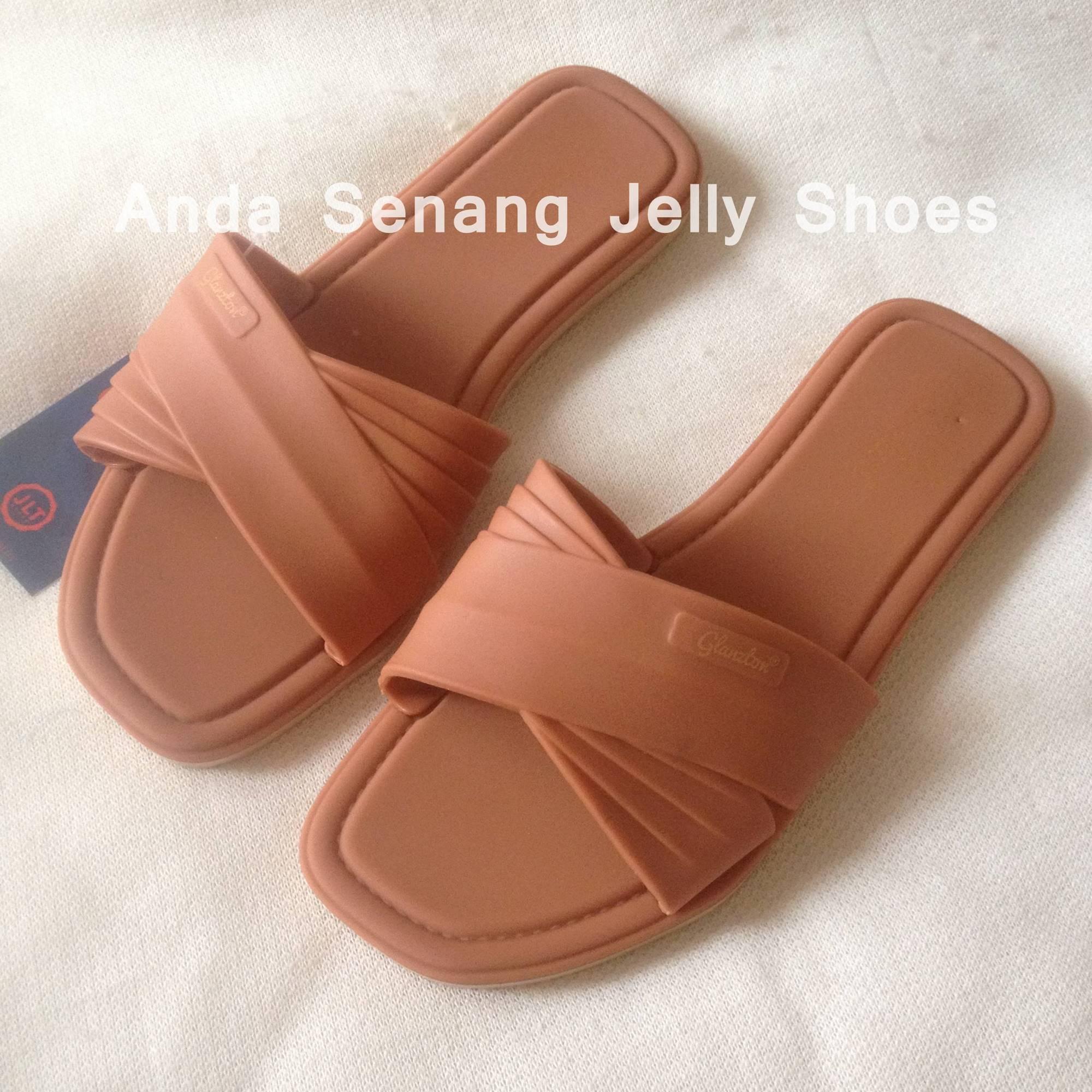 Termurah Sandal Wanita Flat Sandal Glanzton Kode L1838-2PS