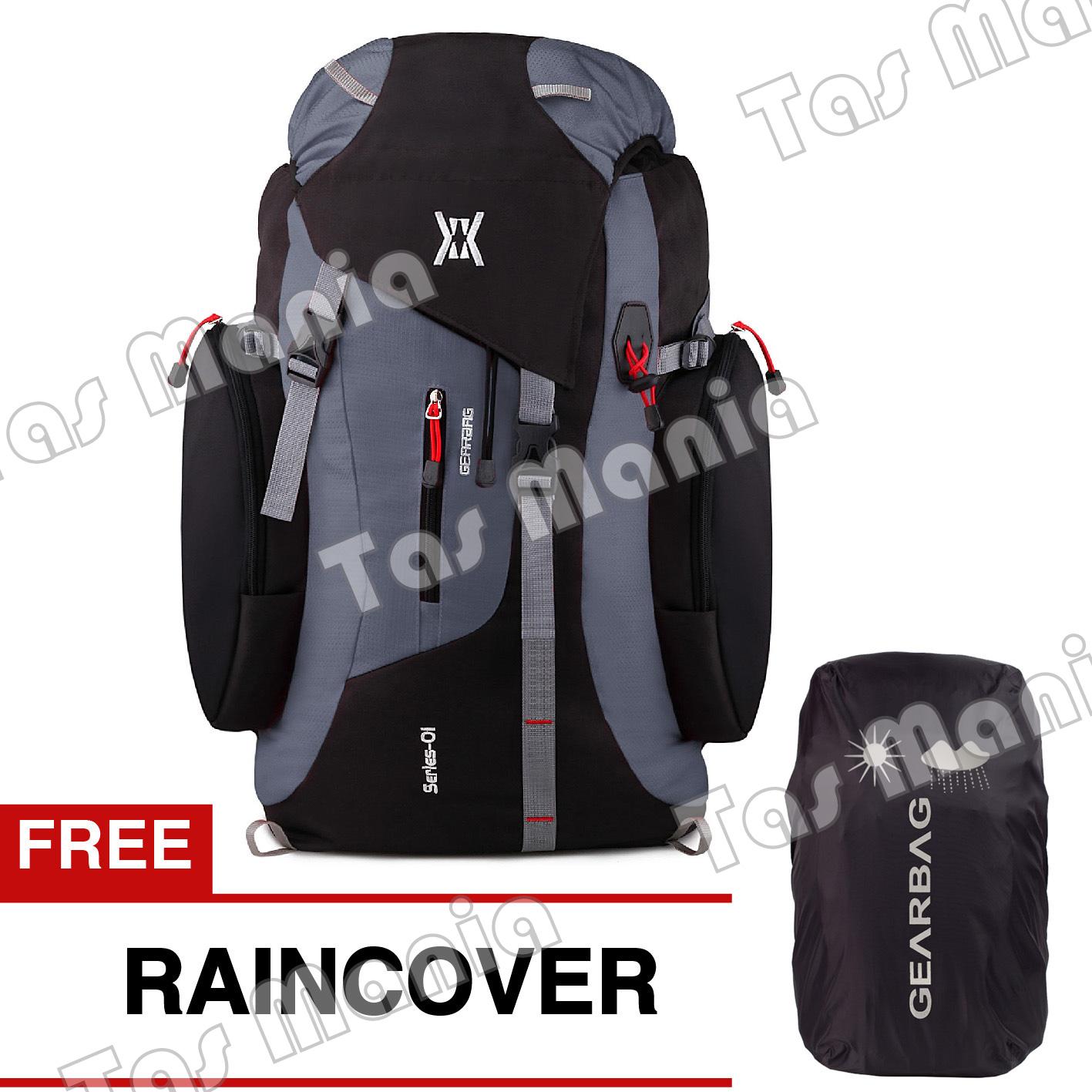Tas Ransel Mudik / Carrier McCartney Wilder Pack - Tas Gunung Camping Mountain Backpack - Jungle Climbing Backpacker + FREE Raincover - Grey Promo Tas Hiking Camping Eiger Rei Consina North Face Deuter Decathlon Quechua Termurah Terlaris Best Seller