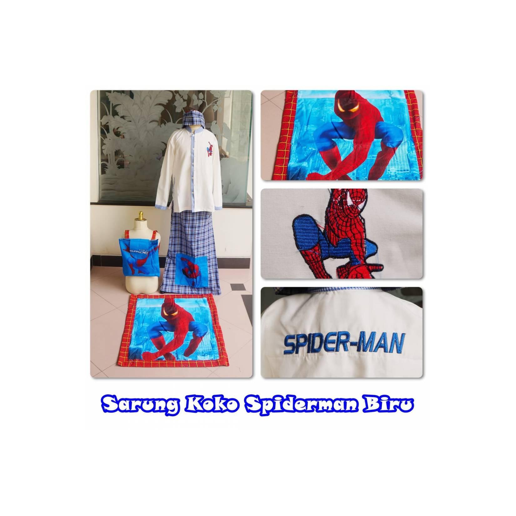 Promo Baju Koko Sarung Anak SD set Size XXL 11 12 Tahun Karakter New