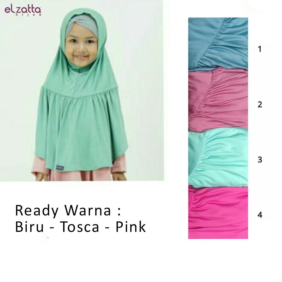 Elzatta Hijab / Hijab Anak / Hijab Instan Anak / Bergo Anak / Elzatta Basic / E005