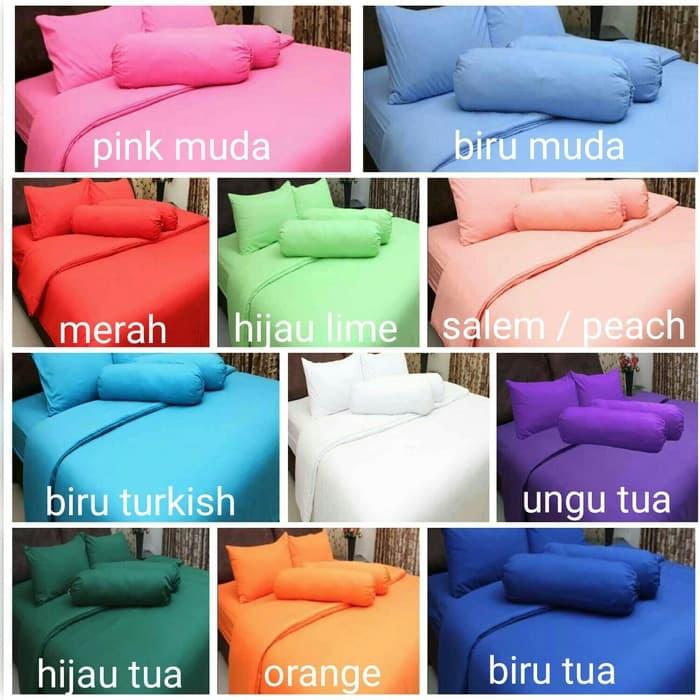 Terbaru!! Bedcover Polos Rosewell | Bedcover Saja - ready stock
