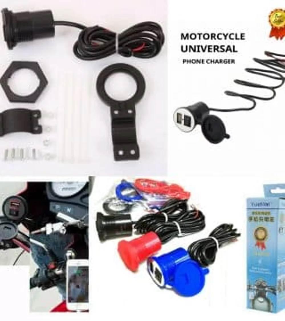 CHARGER HANDPHONE DI AKI MOTOR WATERPROOF
