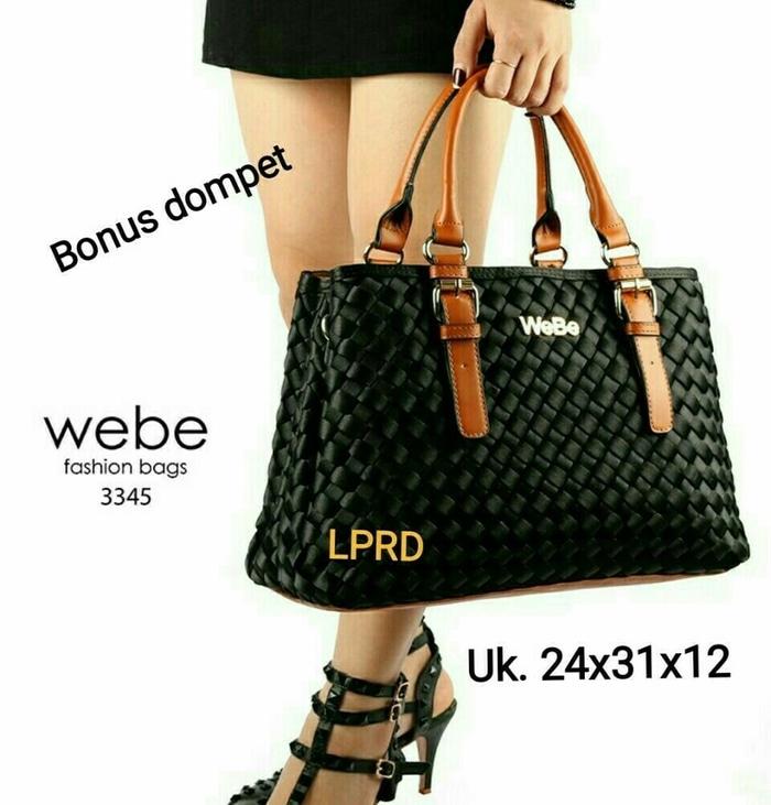 tas Selempang/ tas jinjing/ tas import/ tas murah/ webe anyam leopard