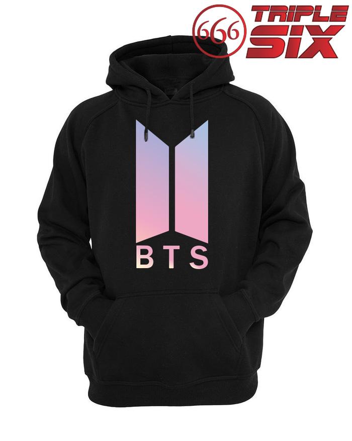 PROMO !! Jaket Hoodie BTS Logo Galaxy