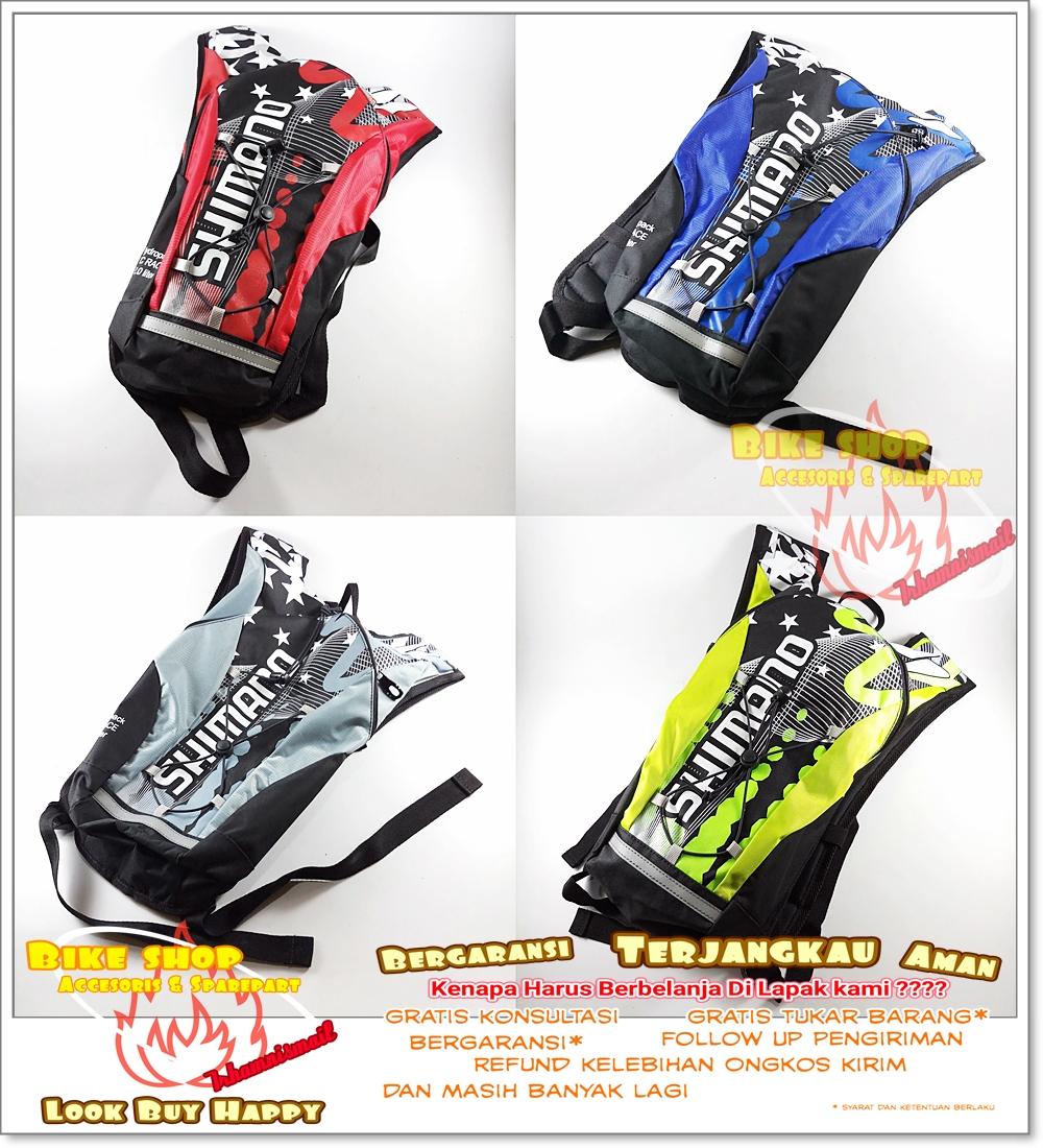 Tas Punggung Gendong Sepeda Shimano Hydropack Aneka Warna 2L XC