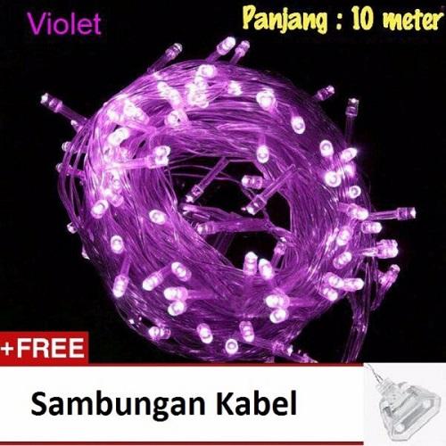Lampu Tumblr Kamar 10 Meter - Lampu Hias ELT N-1031 7STAR Tumblr LED 10 Meter FULL + Ada Colokan Sambungan
