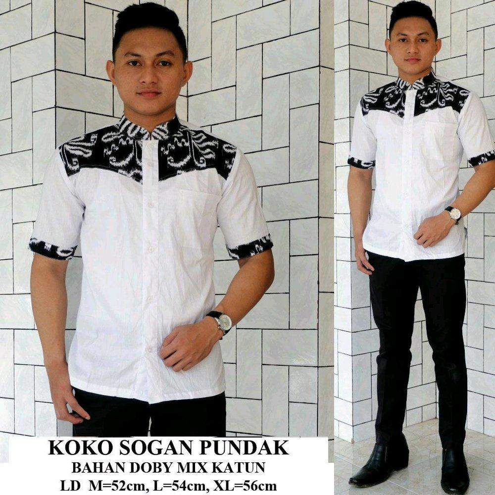 Koko sogan pundak - koko - baju koko - koko batik - batik - batik pria - batik kantor - seragam batik di lapak Batik Gaul Pekalongan nur_janah2611