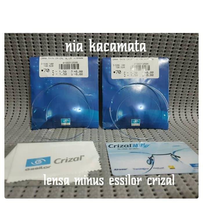 lensa essilor crizal minus/clinder/plus