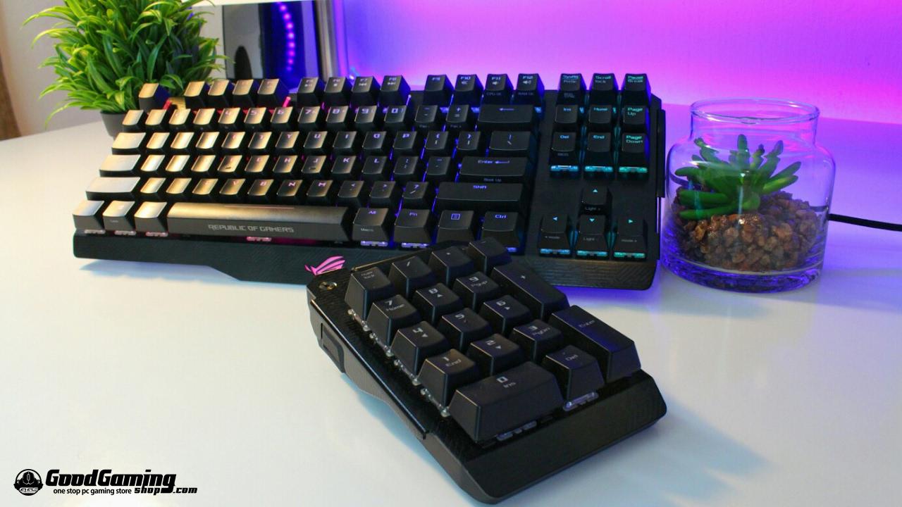 Asus ROG Claymore Core + Num Pad - Gaming Keyboard