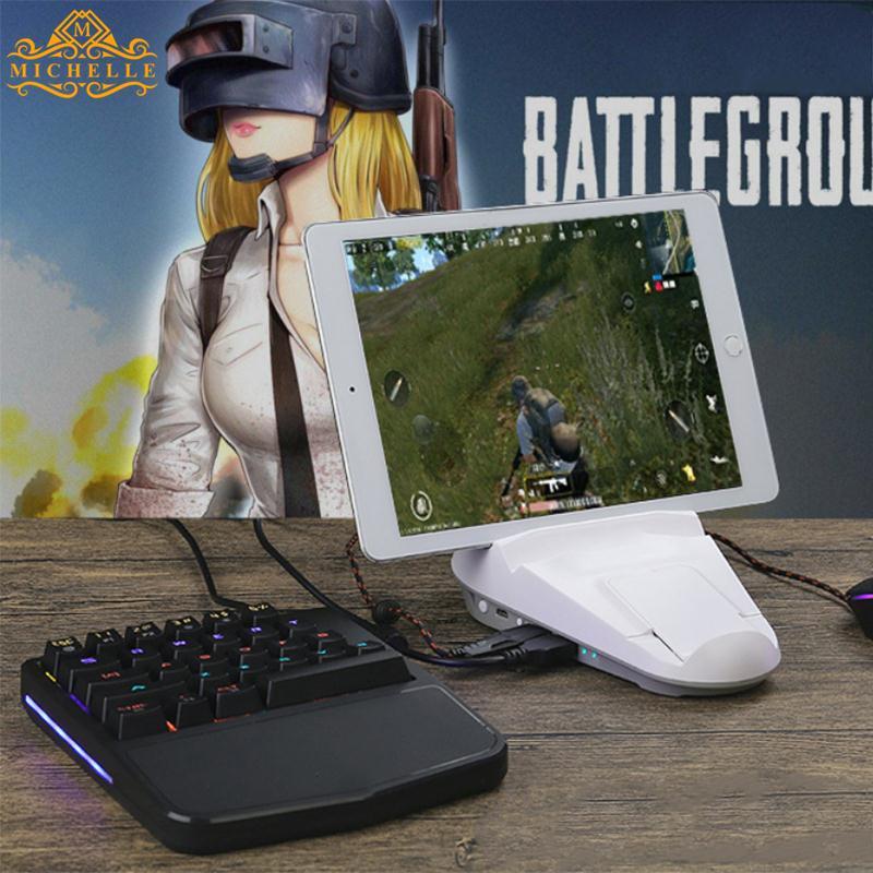 Keyboard Keypad Mengambang Tahan Lama Mini LED Game Komputer