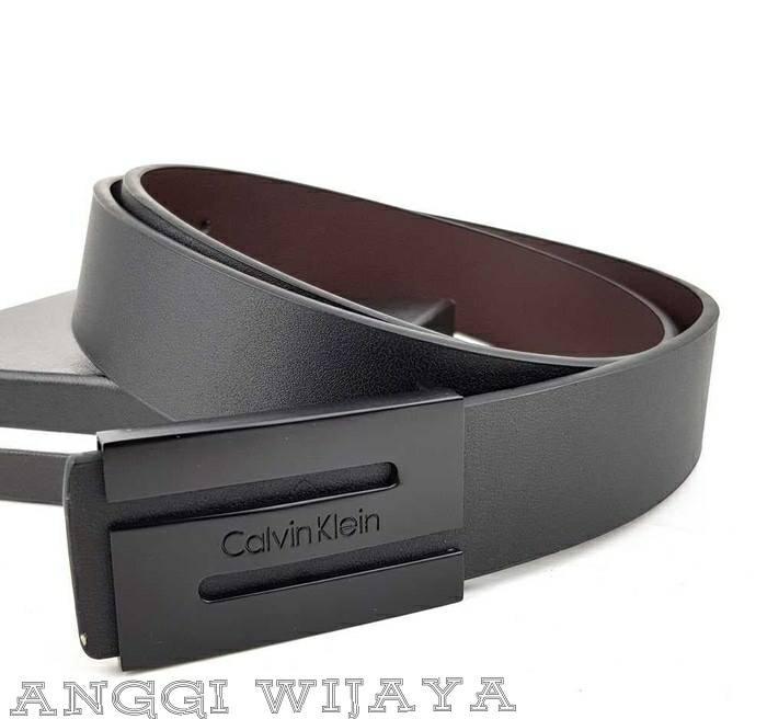 IKAT PINGGANG GESPER BELT PRIA KULIT IMPORT CANTOL JAMAN SEKARANG CK006AW