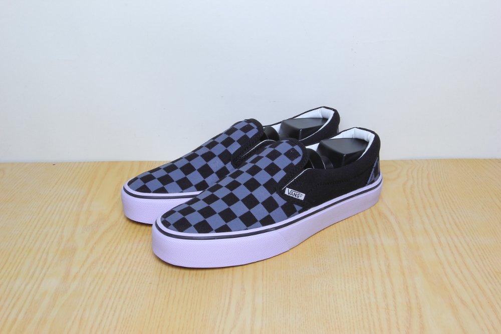 Sepatu Vans Slip On Checker Board Grey Premium Quality
